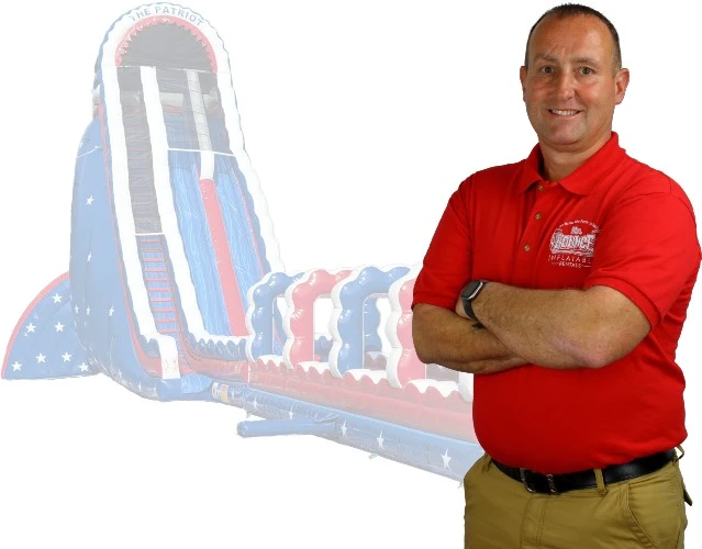 Eddie Johnson of Mr. Bounce Inflatable Rentals